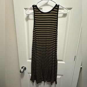 OLD NAVY Striped Tank T Shirt Dress